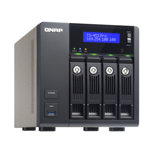 QNAP TS-453 Pro 4-Bay Pre-Configured Storage