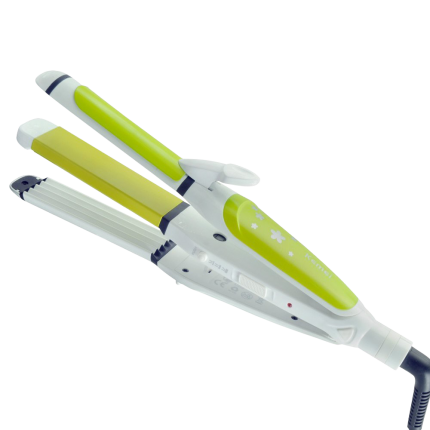 Hialstar 3 in 1 Hair Care Anion Straightening Irons Curler Plate