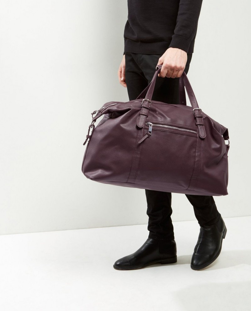 Leather Look Holdall