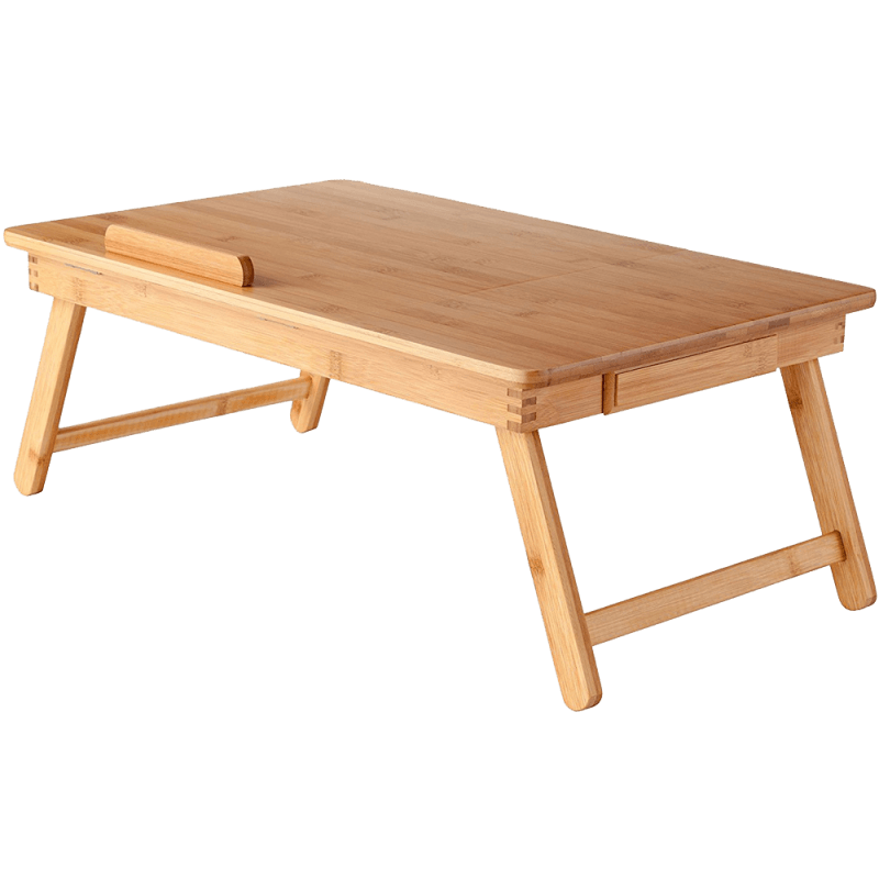 Winsome Wood Baldwin Lap Desk with Flip Top Bamboo
