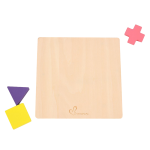 GYBBER_MUMU Wooden Preschool Shape Puzzle