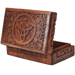 Handmade Decorative Wooden Jewelry Box Keepsake Storage