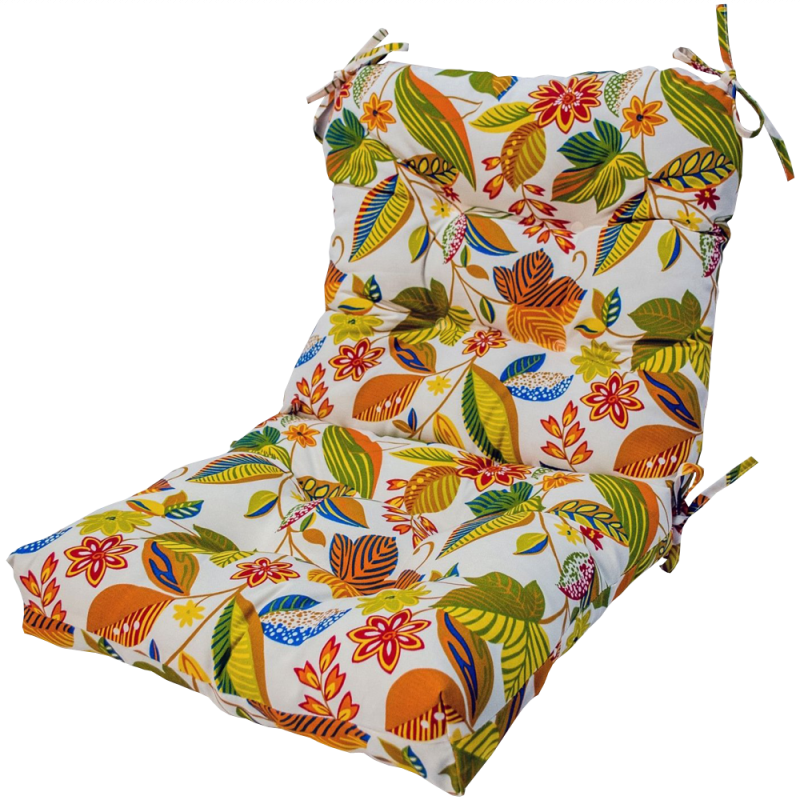 Outdoor High Back Chair Cushions