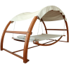  Swing Bed with Canopy