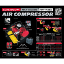 SuperFlow High-Volume 12-Volt Air Compressor