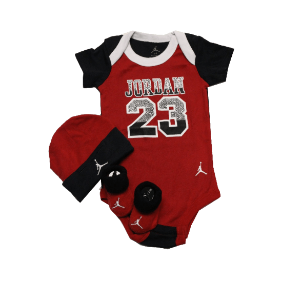 Air-Jordan-Baby-infant-3Pcs-sets-bodysuit-layette-oneies