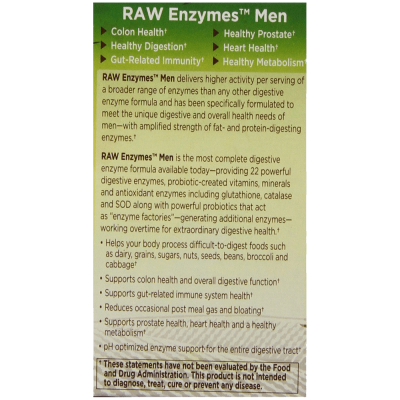 Garden of Life RAW Enzymes(TM) Men 90 Capsules
