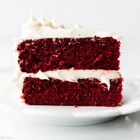 Red Velvet Cake with Cream...